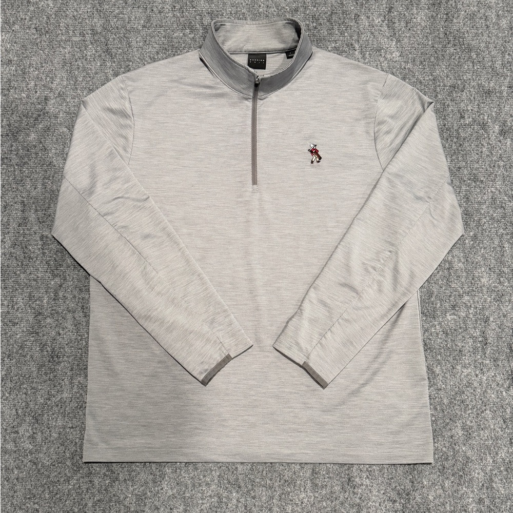 Dunning Golf Carnew Graphene Quarter Zip. Size L